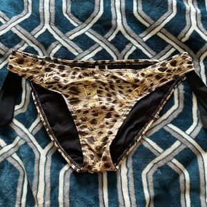 Guess Leopard bikini bottoms
